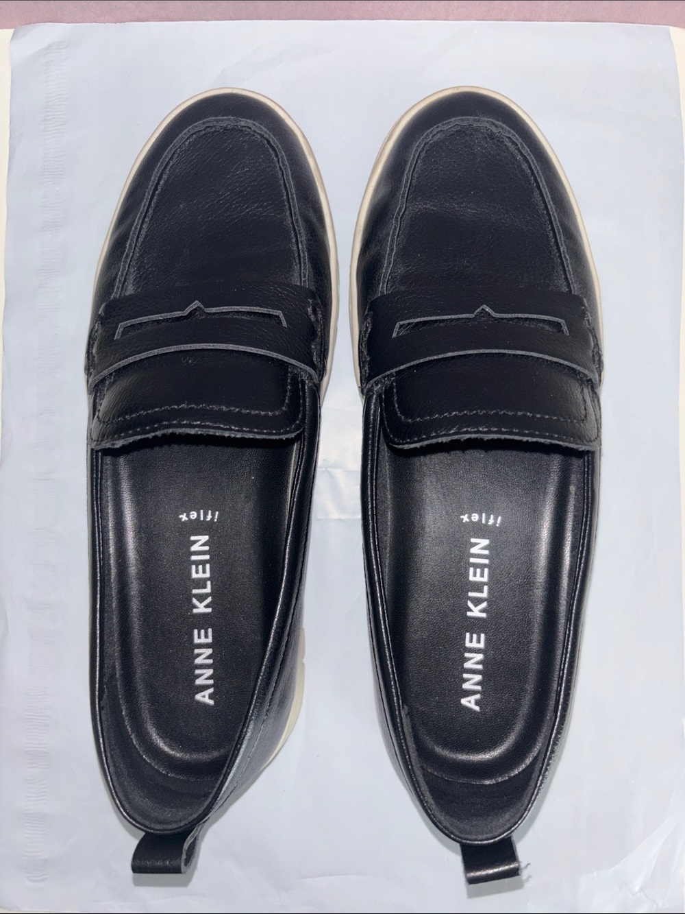 Anne Klein Loafers Black & White
